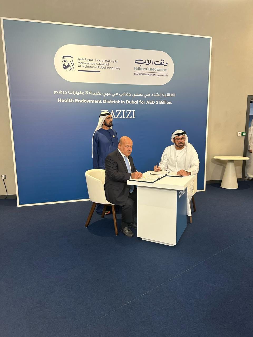 میرویس عزیزی: برای ساخت یک مجموعه طبی در دبی ۸۰۰ میلیون دالر کمک می‌کنم