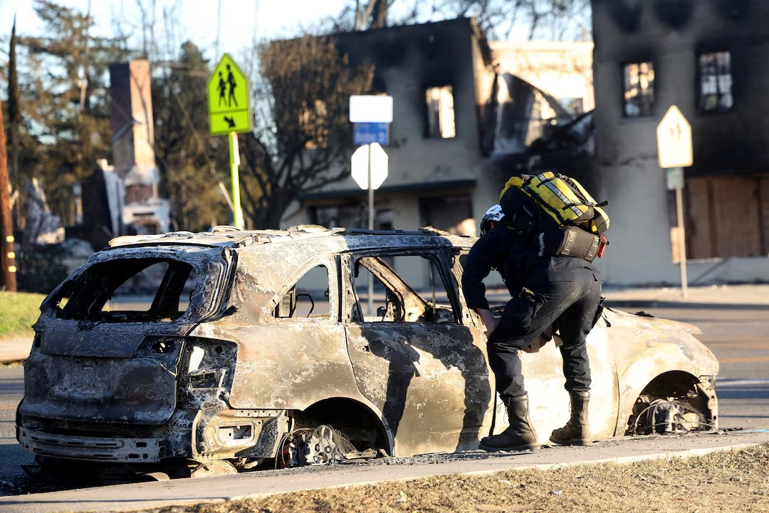 . اور د خوراکي توکو پلورنځي، د تیلو پمپونه او موټر هم سوځولي او خلک یې وېرولي دي