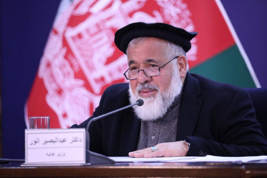 د افغانستان د عدلیې پخوانی وزیر عبدالبصیر انور ومړ