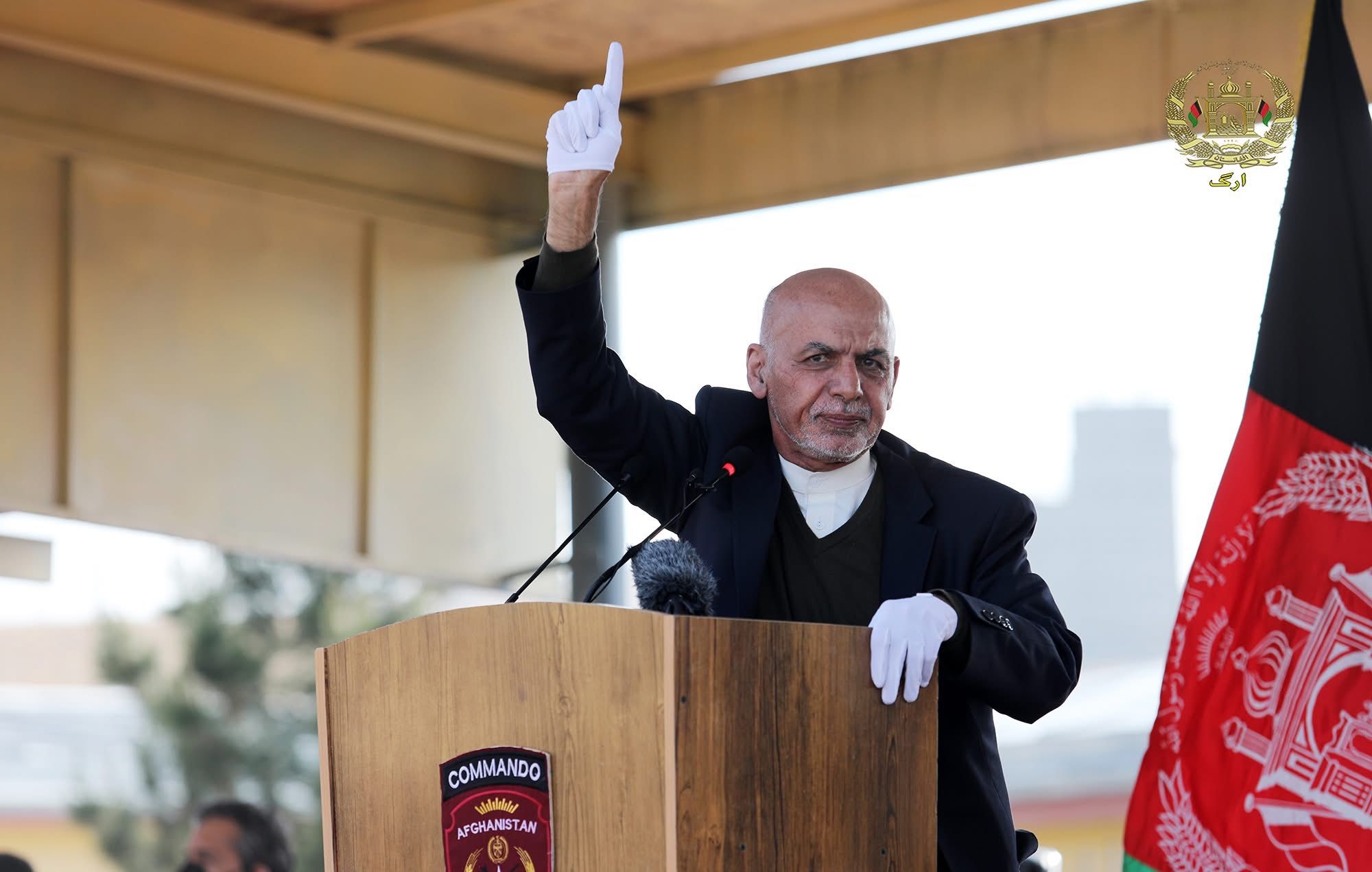 اشرف غنی برای حل بحران افغانستان اعلام آمادگی کرد