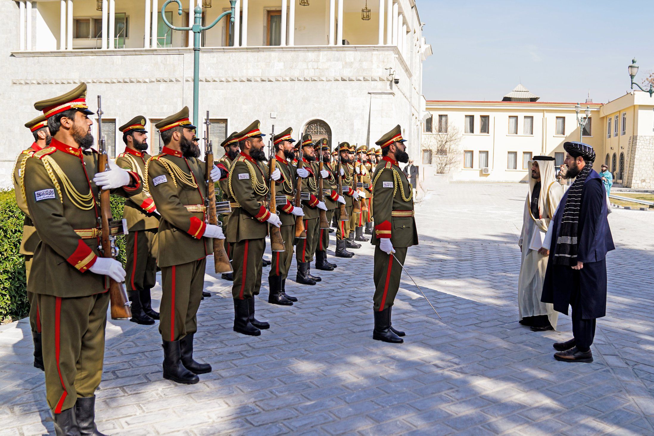 د طالبانو رییس الوزرا د قطر د نوي سفیر باورلیک ومانه 