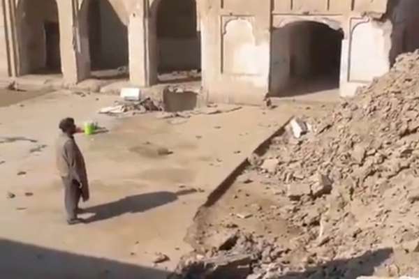 کندهار کې طالبانو د احمد شاه بابا د وخت د خزانې او مالي نظام مرکز نړولی دی