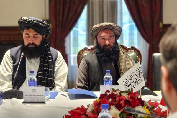 Taliban Minister Warns Of Foreign Intelligence Threats To Afghanistan