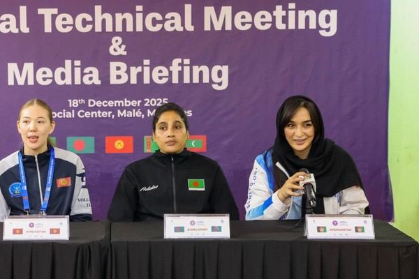 تیم والیبال زنان افغانستان در رقابتهای آسیای مرکزی به میدان میرود