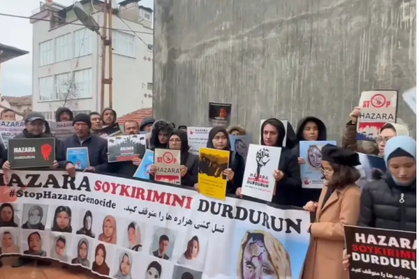 Hundreds Across Globe Protest Against Hazara Killings & Gender Apartheid in Afghanistan