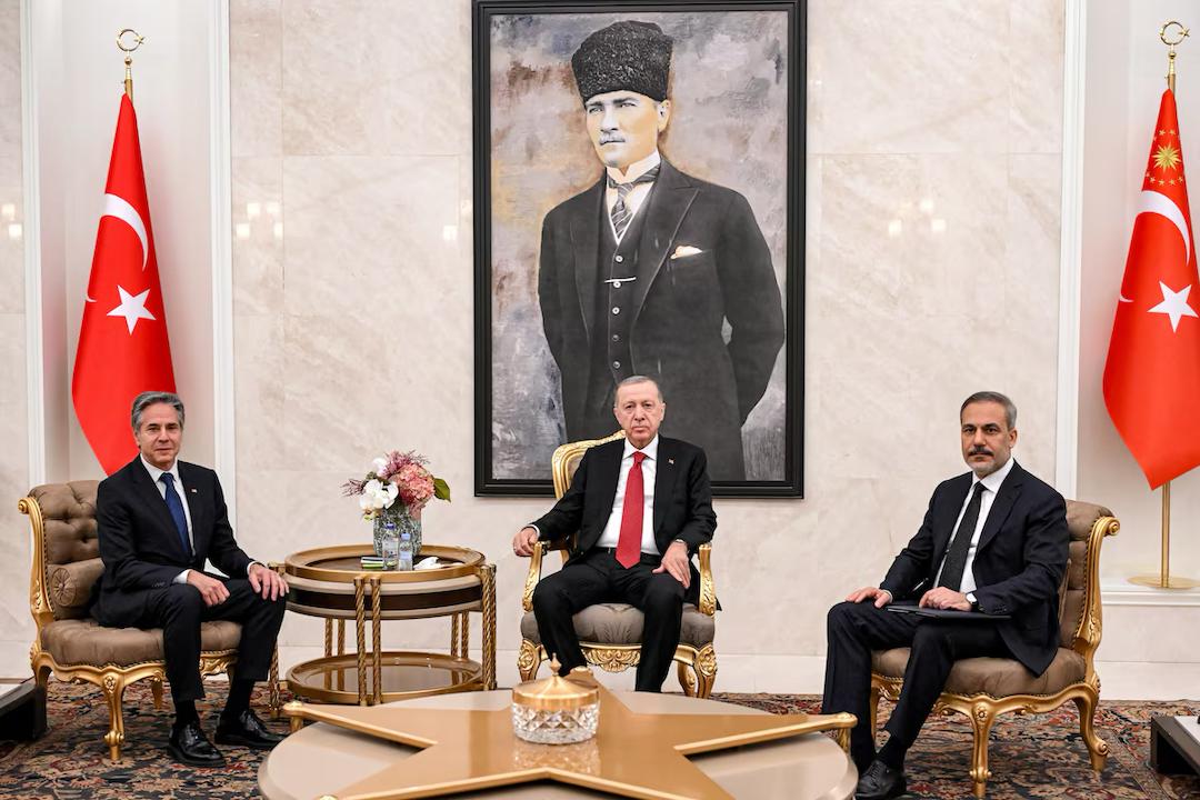 وزیر خارجه امریکا می‌گوید «نشانه‌های امیدبخش» آتش‌بس در غزه دیده شده است