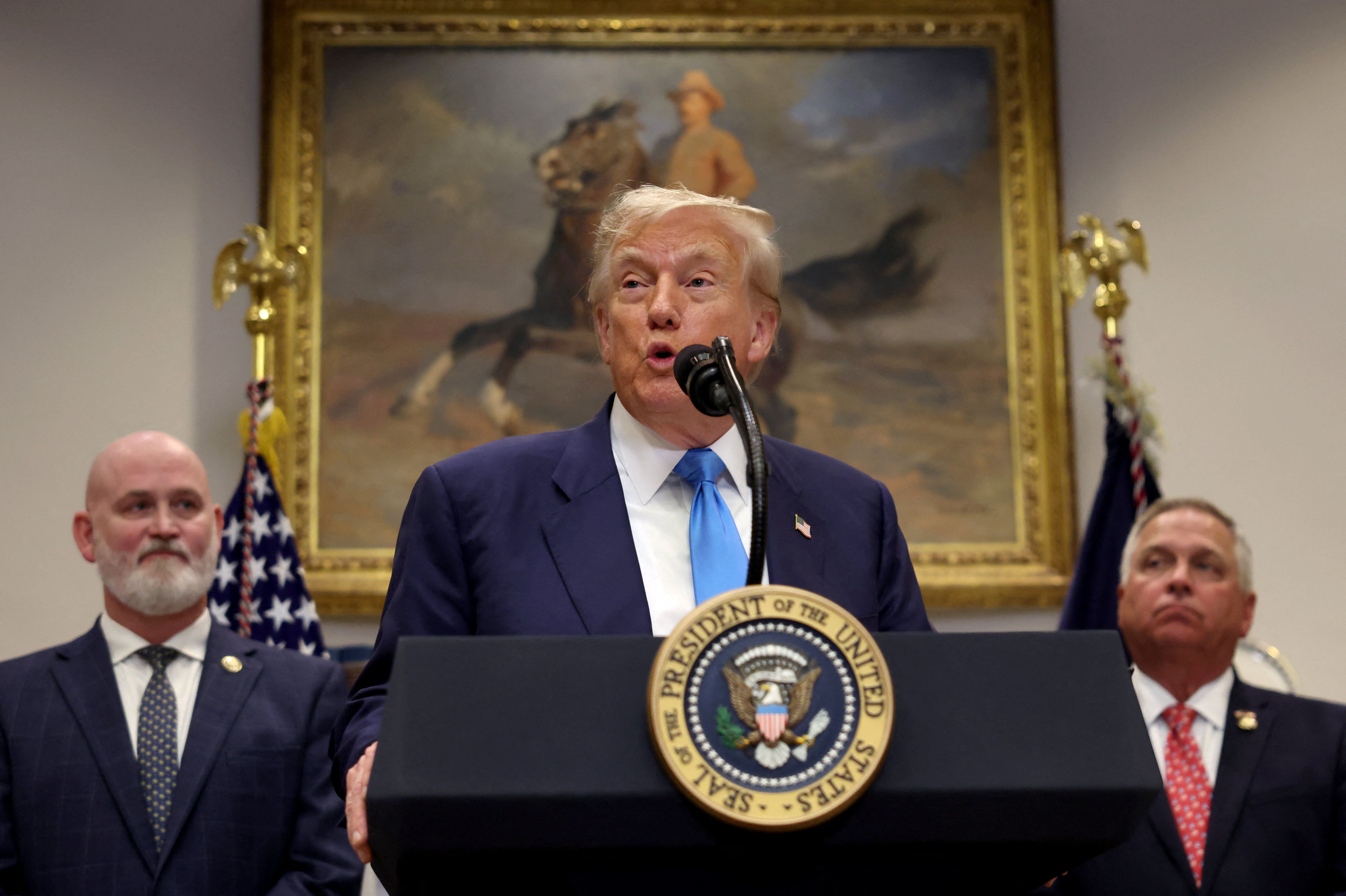 دونالد ترامپ: با پاکستان در حوزه استخراج ذخایر نفتی این کشور همکاری می‌کنیم