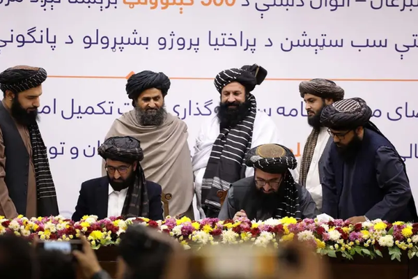 Taliban Signs Contract For Completion of 500 KV Electricity Transmission