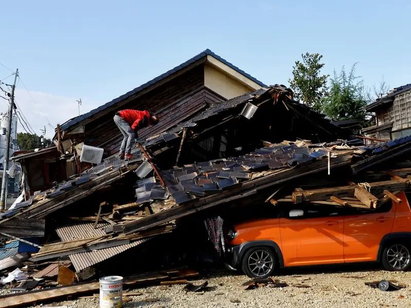 چهار روز پس از زلزله جاپان، بیش از ۲۰۰ نفر همچنان مفقودند