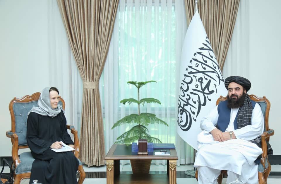 متقی در دیدار با سرپرست یوناما از «پیشرفت در روند دوحه» خبر داد 