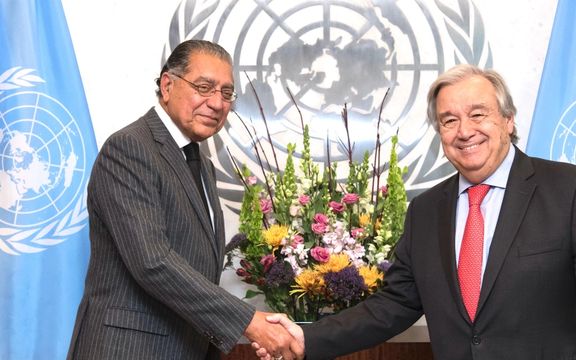 نماینده پاکستان از گفتوگوی 'سازنده' با دبیرکل سازمان ملل درباره افغانستان خبر داد