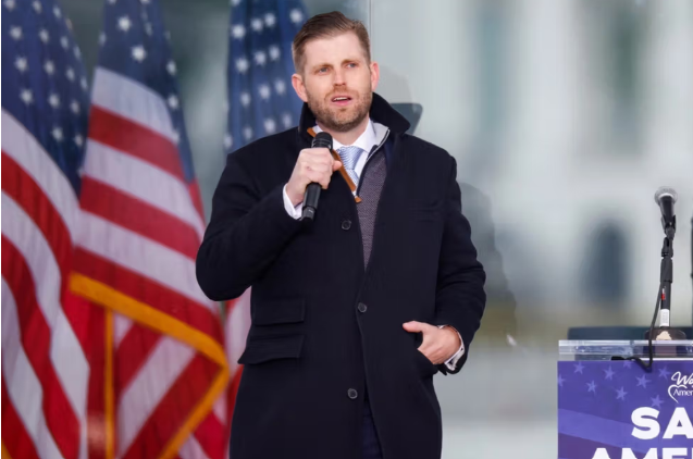 إريك ترامب لا يستبعد احتمال ترشحه للرئاسة الأميركية