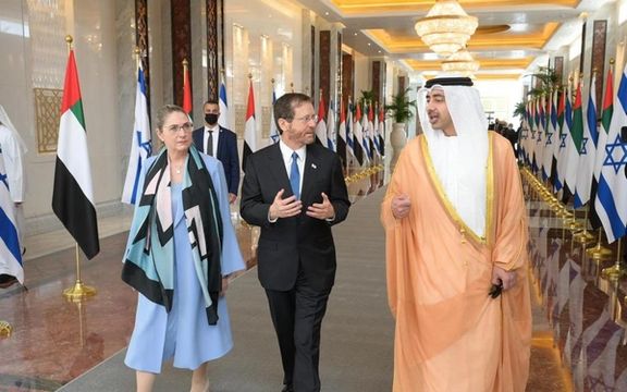 برای اولین بار در تاریخ؛ رییسجمهور اسراییل وارد امارات متحده عربی شد