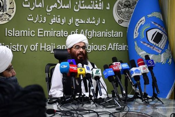 طالبان د ۱۴۰۵ کال د حج لپاره د نوم ليکنې بهير پيلوي