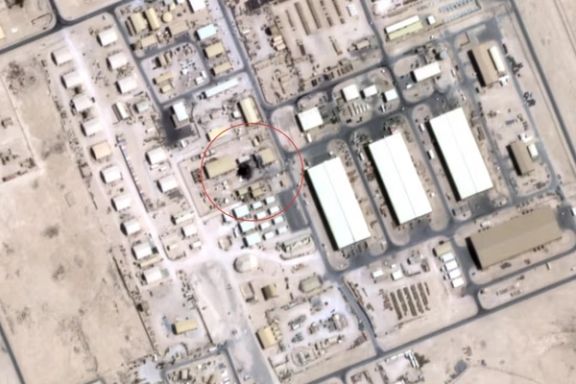 تصاویر ماهوارهای از آسیب احتمالی به پایگاه امریکا در قطر پس از حمله ایران حکایت دارند