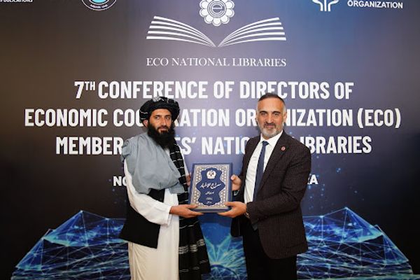 طالبانو د اقتصادي همکاریو سازمان د غړو هېوادونو د کتابتونونو د مشرانو غونډه کې ګډون کړی