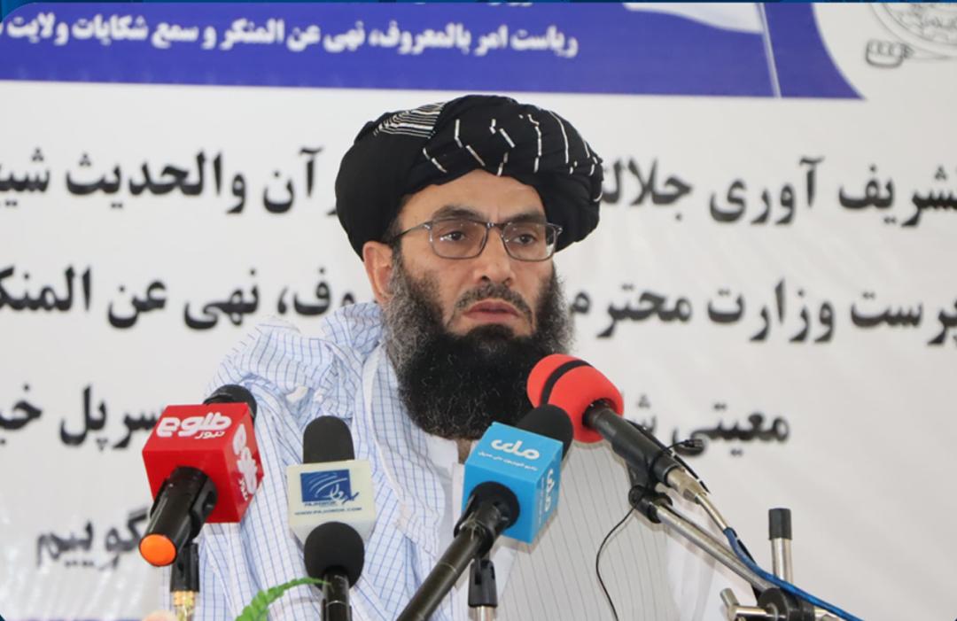 د طالبانو امربالمعروف وزیر وايي، نړۍوال دې د نوي قانون په اړه له نیوکو ډډه وکړي