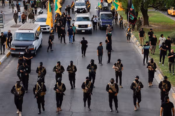 حشد شعبی عراق از کشتهشدن ۲۰ عضو خود در حملات امریکا و عربستان سعودی خبر داد