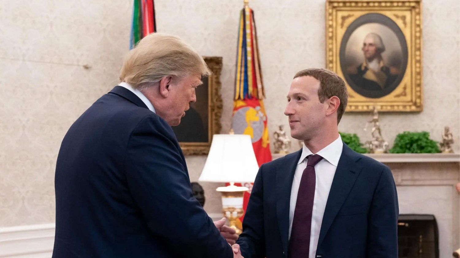  تغییر سیاست شرکت متا؛ ترامپ و زاکربرگ در فلوریدا دیدار کردند