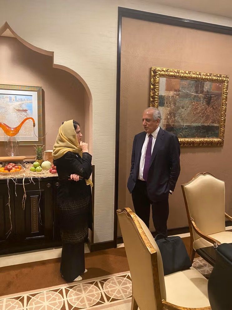 فوزیه کوفی «تلاش خلیلزاد برای بی‌اعتبار کردن» نشست مخالفان طالبان را ناامیدکننده خواند