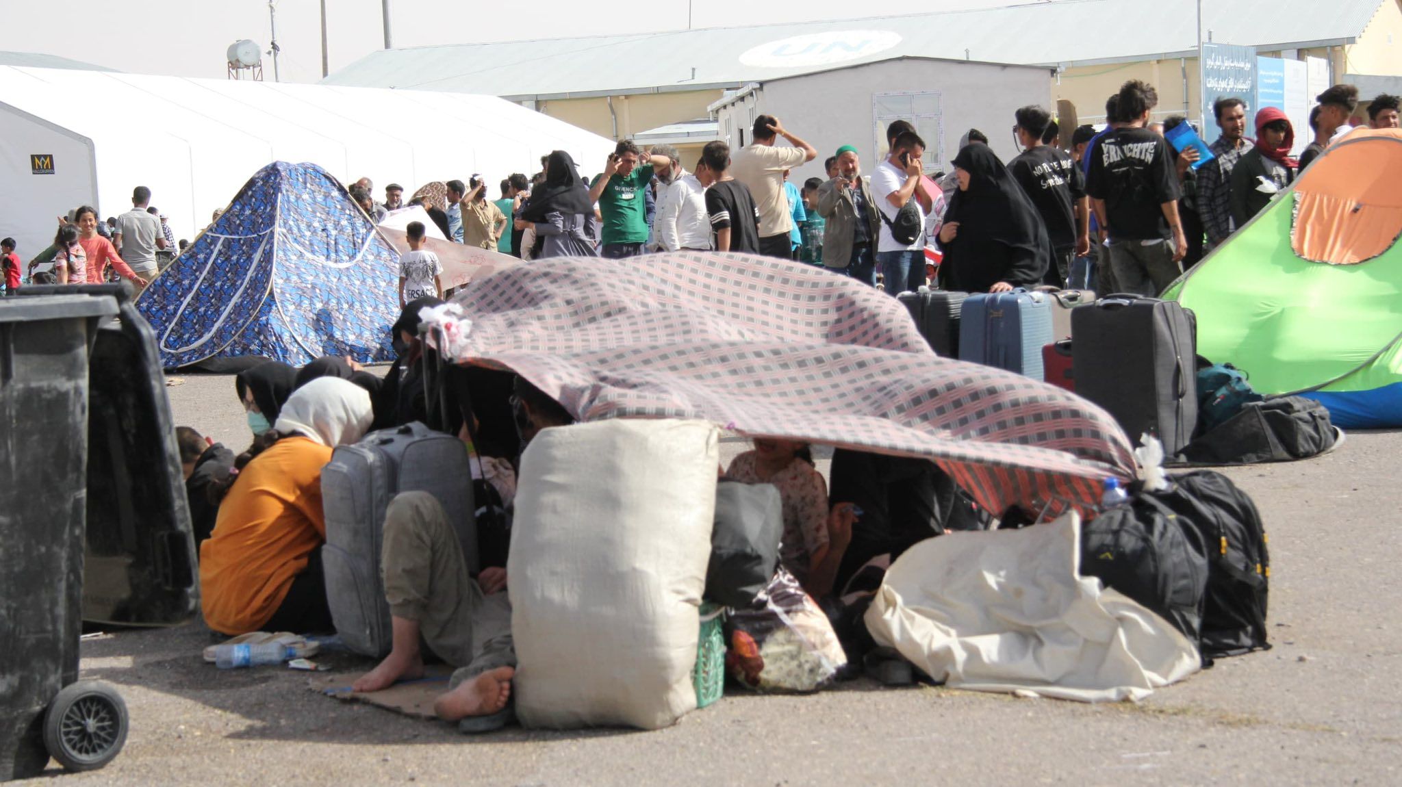 گرما در منطقه اسلام‌قلعه ولسوالی کهسان هرات طاقت‌فرسا است.