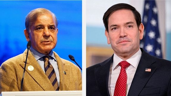 شریف به روبیو: پاکستان به تلاشها برای ایجاد صلح در خاورمیانه ادامه خواهد داد