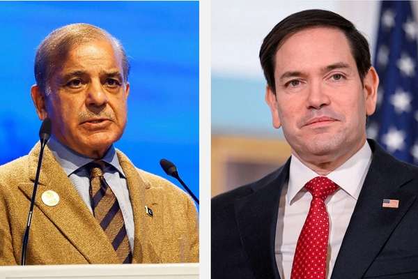 شریف به روبیو: پاکستان به تلاشها برای ایجاد صلح در خاورمیانه ادامه خواهد داد