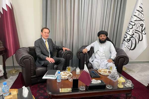 UK Envoy Discusses Women’s Participation In Afghanistan With Taliban Ambassador