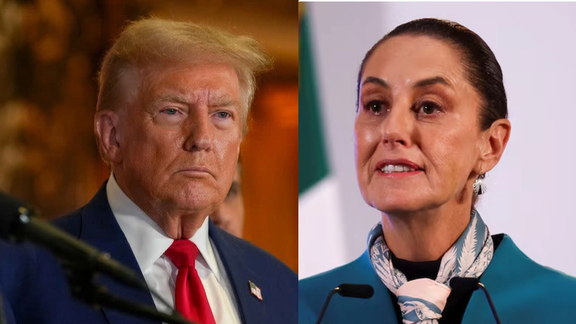 ترامپ میگوید رئیسجمهور مکسیکو با درخواست او برای توقف ورود مهاجران موافقت کرد