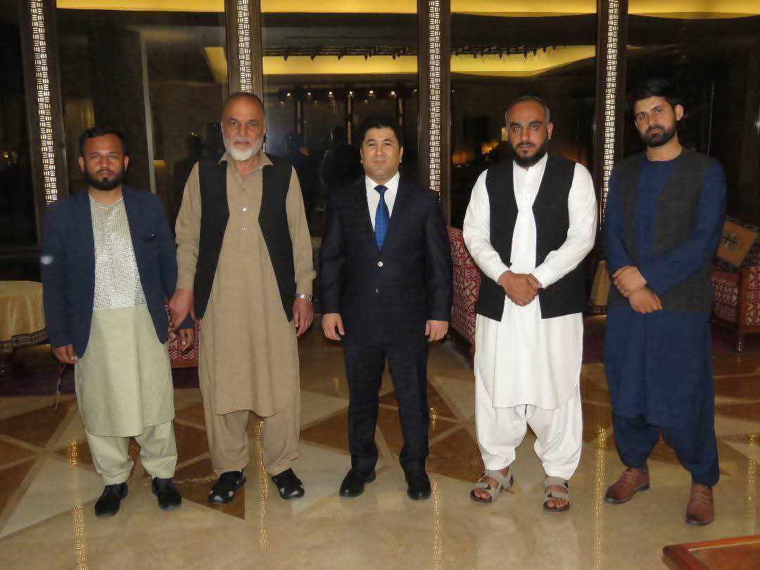 رهبر تبعیدی جنبش اصلاح و توسعه تاجیکستان به کابل سفر کرد