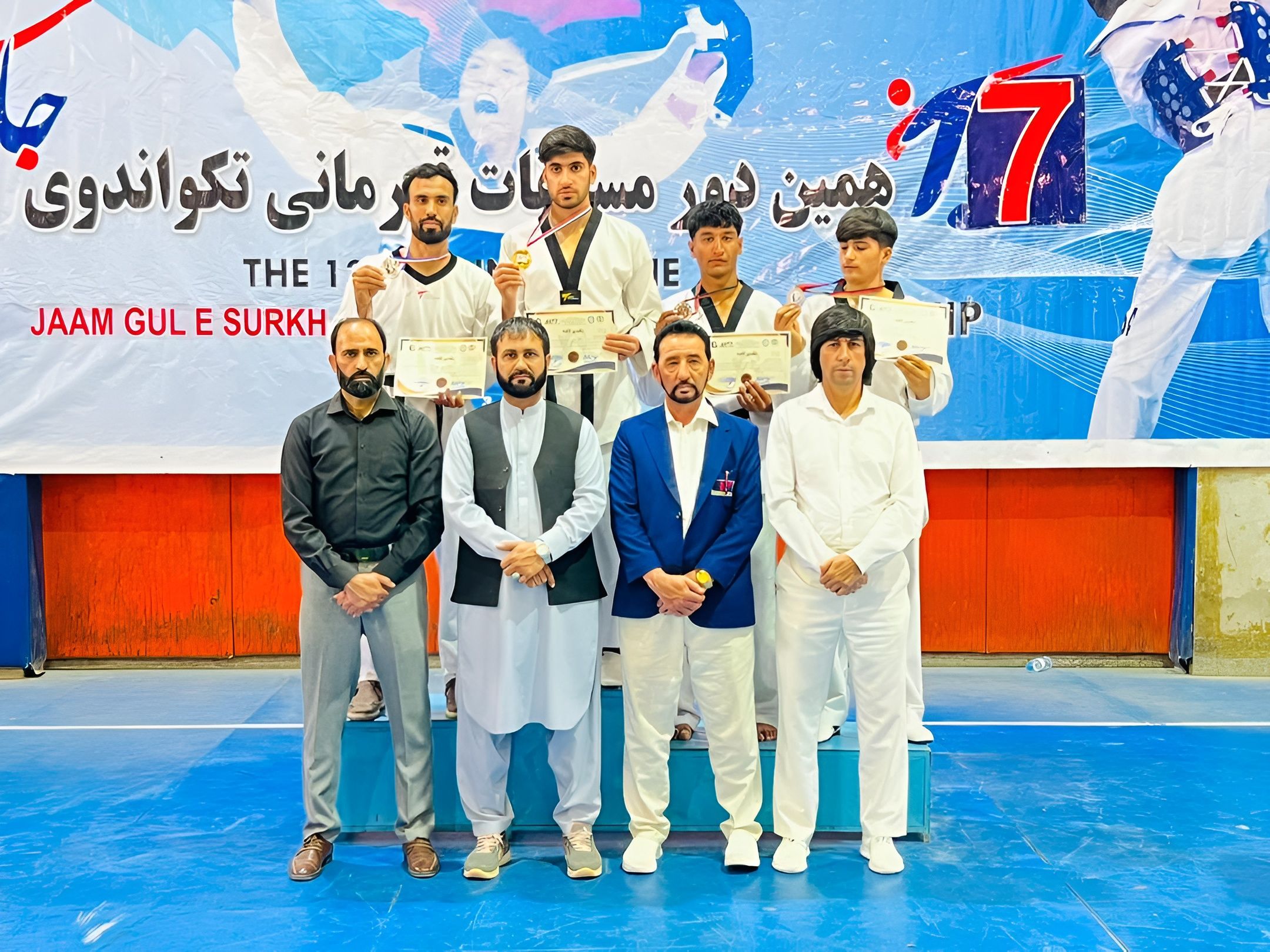 اعلام نتایج روز دوم رقابت‌های تکواندو «جام گل سرخ» در مزار شریف