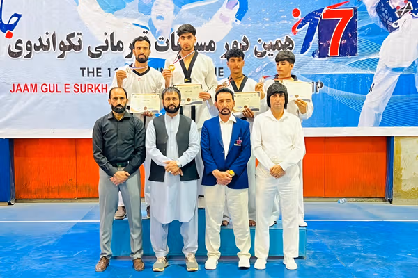 اعلام نتایج روز دوم رقابتهای تکواندو «جام گل سرخ» در مزار شریف