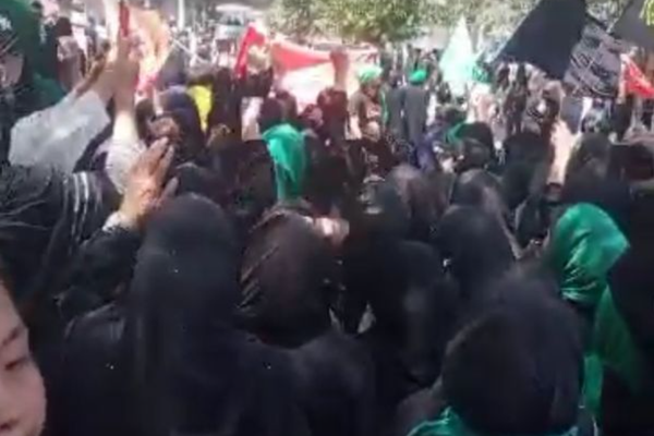 Civil Disobedience Against Taliban as People, Including Women, March In Kabul On Ashura