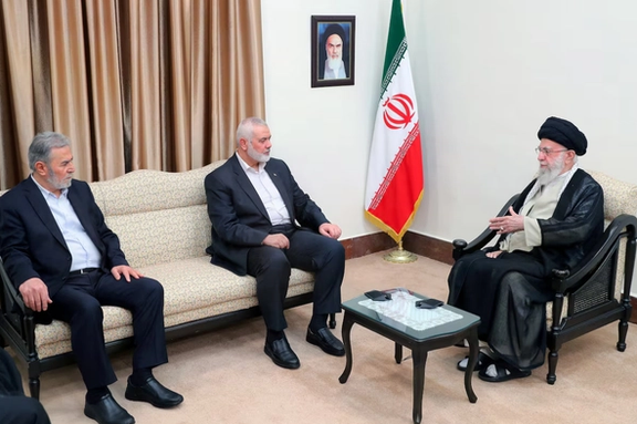 هنیه ساعاتی پیش از کشته شدنش به دیدار علی خامنهای و مسعود پزشکیان رفته بود