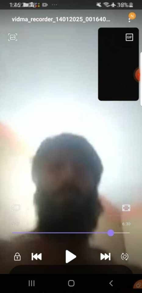 هیلۍ وایي مولوي عبدالبصیر زابلی مې ګواښي چې انځورونه او ویډیوګانې به مې رسنیزې کړي