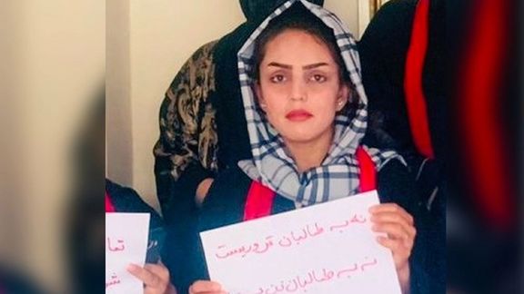 منابع میگویند ندا پروانی پس از نزدیک به چهار ماه از بازداشت طالبان 'آزاد' شد