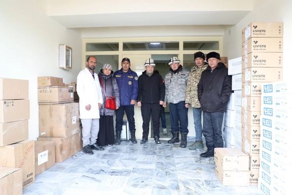قرقیزستان به پامیر کوچک و بزرگ افغانستان دارو فرستاد