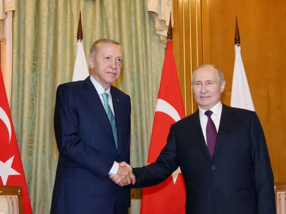 د اوکراین او روسیې کشاله؛ پوتین او اردوغان په سوچي کې سره ولیدل