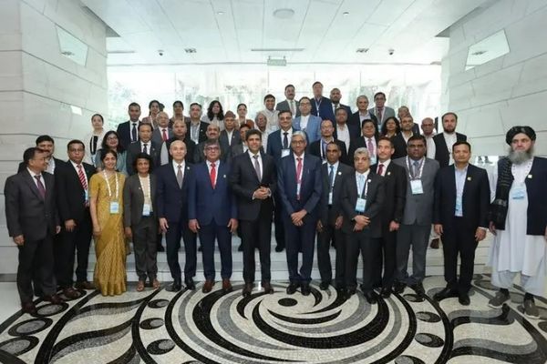 Taliban Delegation Participates In Meeting Of South Asian Countries In India