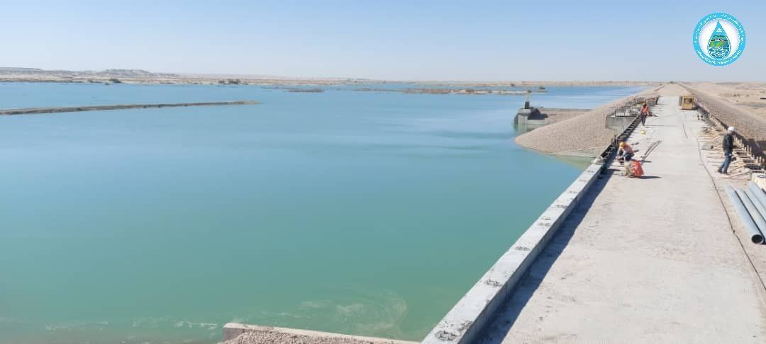 سد كمال‌خان في ولاية نيمروز بأفغانستان