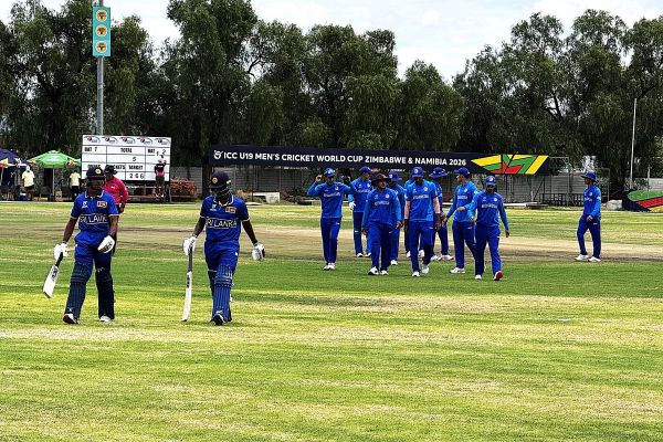 تیم کریکت زیر نوزده سال افغانستان با تفاوت هفت دوش مغلوب سریلانکا شد