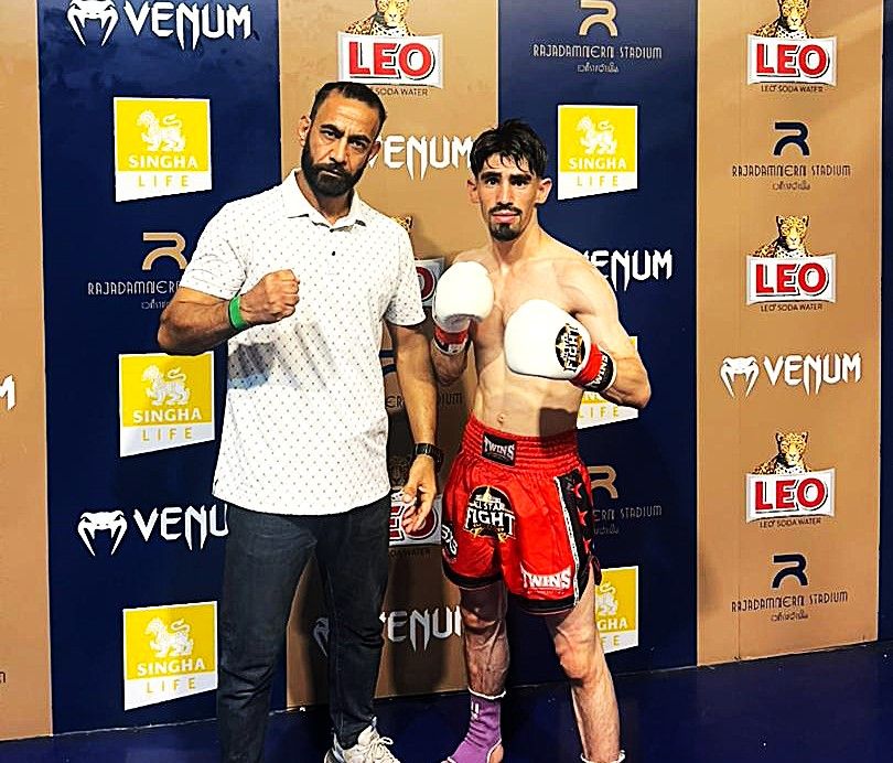 ملی‌پوش موی‌تای افغانستان در تایلند حریفی از مراکش را ناک‌اوت کرد