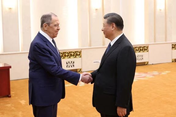 در حاشیه نشست شانگهای؛ لاوروف با شی جین پینگ دیدار کرد