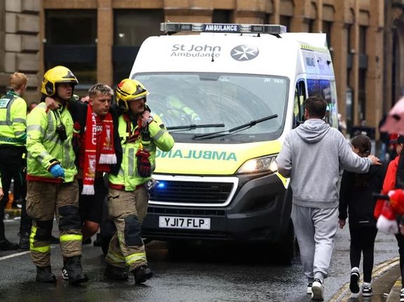 حادثه در جشن قهرمانی لیورپول، برخورد موتر با هواداران