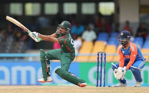 جام جهانی کریکت ٢٠٢٤؛ هندوستان مقابل بنگلادیش پیروز شد و به نیمهنهایی صعود کرد