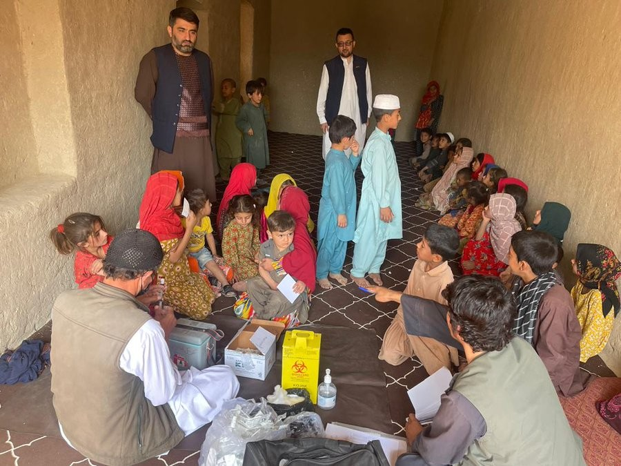 د روغتیا نړۍوال سازمان: افغانستان کې تر ۸ مېلیونه ډېر ماشومان د شري پر وړاندې واکسین شول