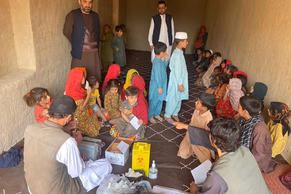 د روغتیا نړۍوال سازمان: افغانستان کې تر ۸ مېلیونه ډېر ماشومان د شري پر وړاندې واکسین شول