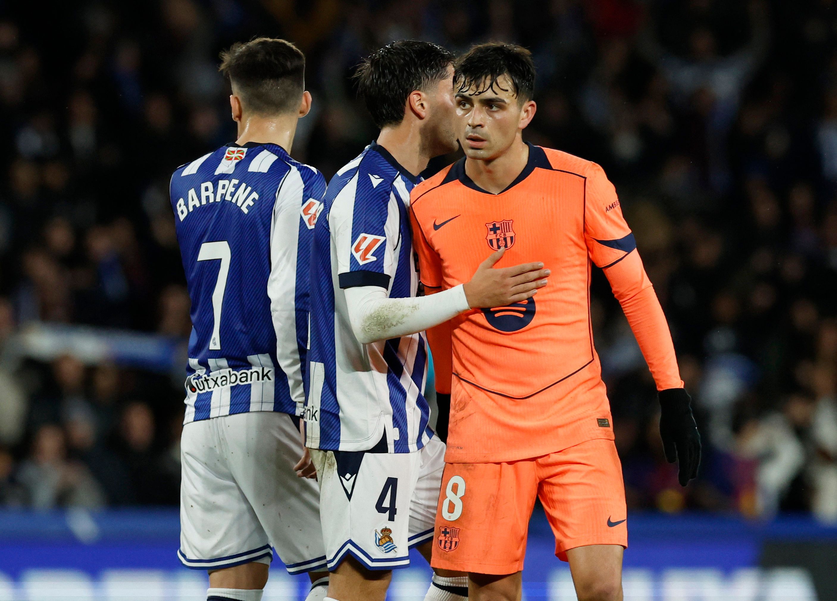 پایان روند بردهای بارسا؛ رئال سوسیداد در دیدار جذاب بارسلونا را شکست داد