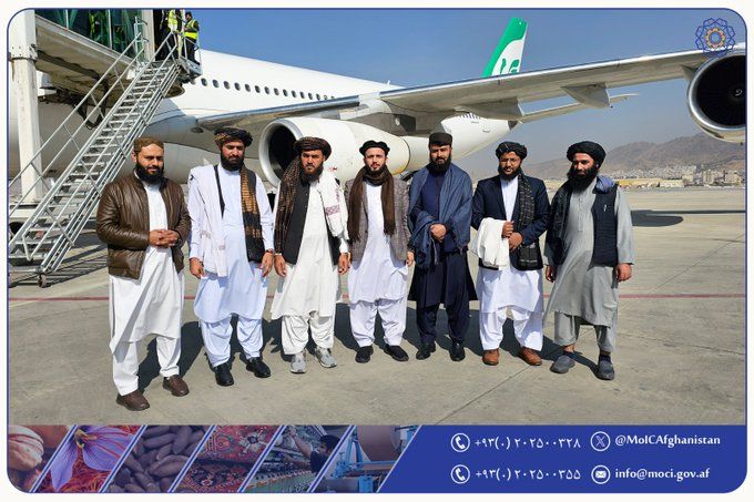 یک هیئت اقتصادی طالبان روز شنبه به تهران سفر کرد
