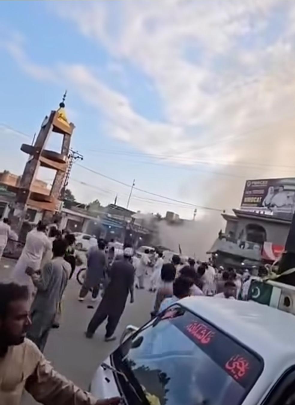 حمله انتحاری در تجمع صلح‌خواهان سوات پاکستان پنج کشته برجای گذاشت